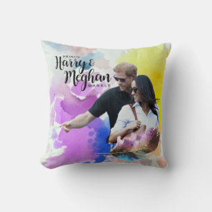 Coussin Prince Harry & Meghan Markle