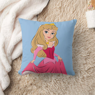 Coussin Princesse Aurora Plutôt en rose