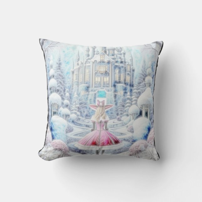 Coussin Princesse rose (Recto)