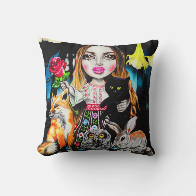 Coussin Princesse roumaine (Recto)