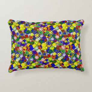 Coussin principal à perles faciales-ACCENT JAUNE