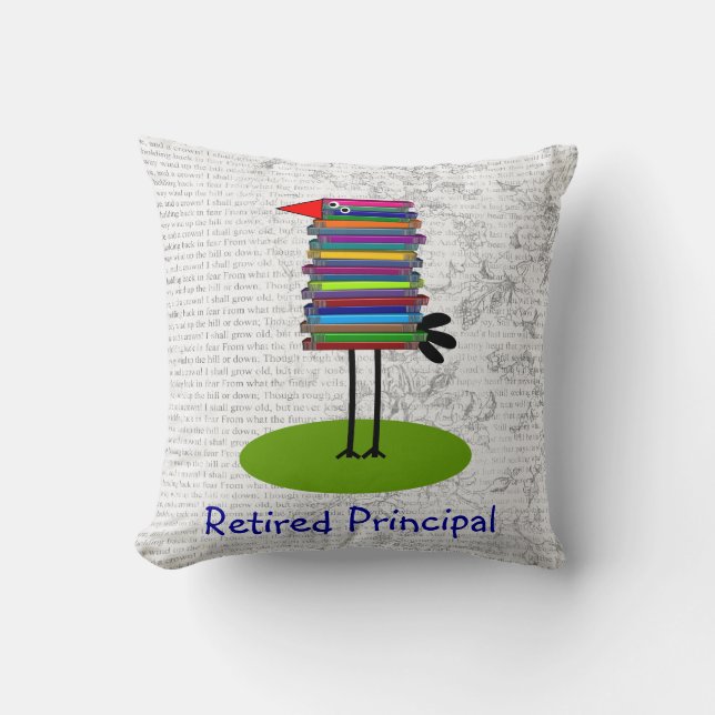 Coussin principal retiré d'oiseau de livre (Recto)