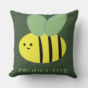Coussin Productif d'abeilles, vert