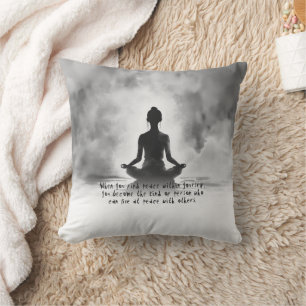 Coussin Professeur de méditation de yoga Pose du lotus Pei