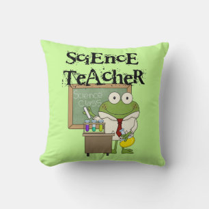Coussin Professeur de Sciences de grenouille