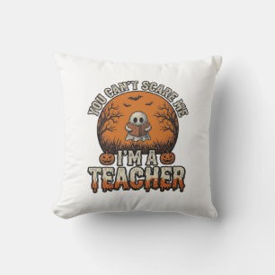 Coussin Professeur Halloween Vous Ne Pouvez Pas M'effrayer