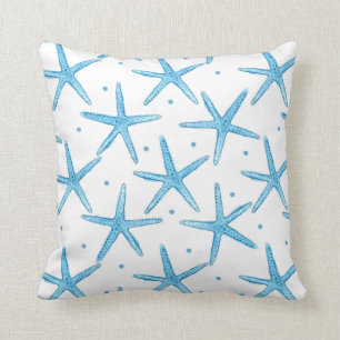 Coussin Profil sous convention astérisque bleu de mer