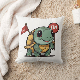 Coussin Progrès Lent Est Toujours Un Progrès – Turt Kawaii