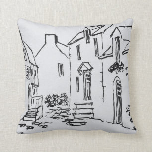 Coussin Promenade du Ruicard  La Roche-Bernard, Bretagne