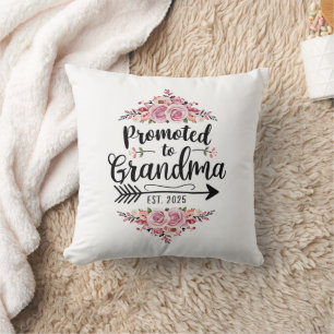 Coussin Promu À Grand-Mère 2025 Faire-part De Grossesse
