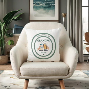 Coussin Promu Grand-Papa dès 2025