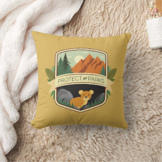 Coussin Protéger les parcs Pika