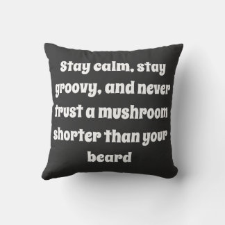 Coussin Psychédélique Guru Trippy Hippie Champhroom
