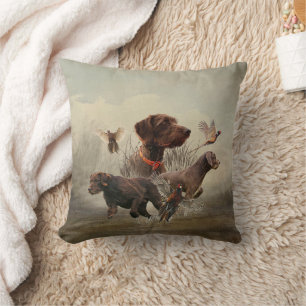 Coussin Pudelpointers, Chasse faisan