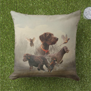 Coussin Pudelpointers, Chasse faisan
