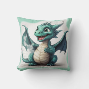 Coussin Puff Le Petit Dragon Magique