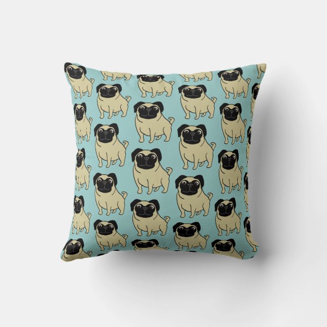 Coussin Pugs (Verso)