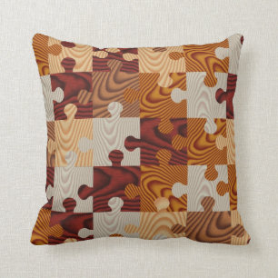 Coussin Puzzle de Faux