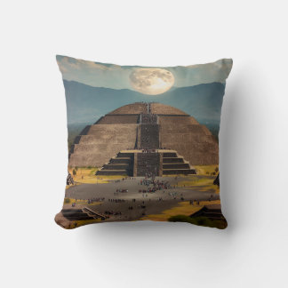 Coussin Pyramide de la Lune, Teotihuacan, Mexique Voyage