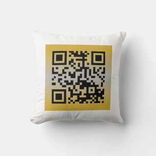 Coussin QR Code® Dit : C’EST LA VEILLE DU NOUVEL AN