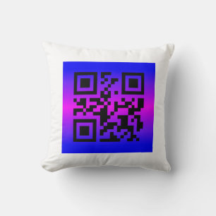 Coussin QR Code® Dit : JEUX ANNIVERSAIRE