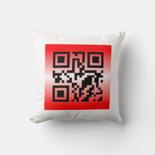 Coussin QR Code® : JE VOUS AIME