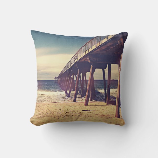 Coussin Quai d'océan Vintage (Recto)