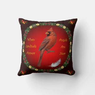 Coussin Quand Les Cardinaux Apparaissent ~ Les Anges Sont