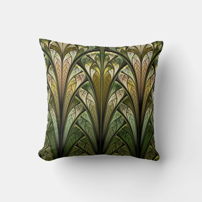 Coussin Quand les coups de vent d'ouest ajustent le (Recto)