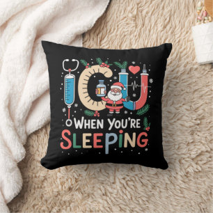 Coussin Quand vous dormez Drôle d'infirmière de réanimatio