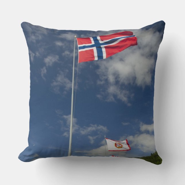 Coussin Quartier du port historique du centre-ville de Ber (Recto)