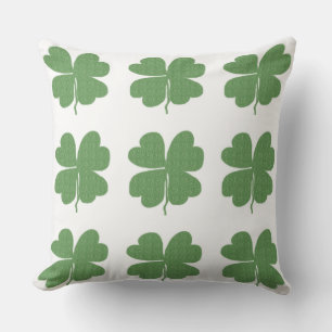 Coussin Quatre cubes de feuilles