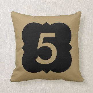 Coussin Quatrefoil : Numéro 5