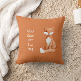 Coussin Que dit le renard ??