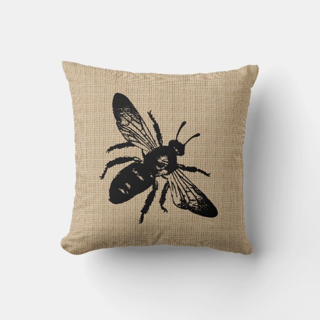 Coussin Queen Bee (Recto)
