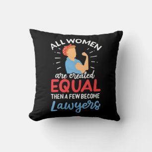 Coussin Quelques Femmes Deviennent Avocates