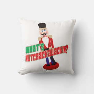Coussin Qu'est-ce que Nutcrackalackin Nutcracker Funny Car