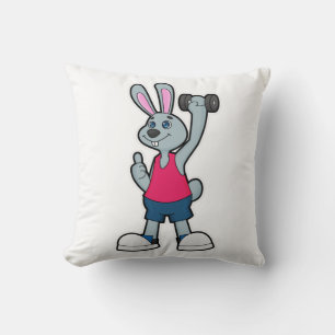 Coussin Rabbit à Fitness avec Dumbbell