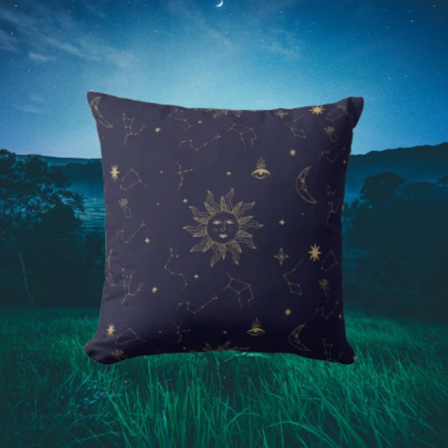 Coussin Radiance cosmique (Créateur téléchargé)