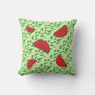 Coussin Rafraîchir la feuille de pastèque