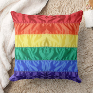 Coussin Rainbow Flag Gay pride LGBTQ L'amour LGBT
