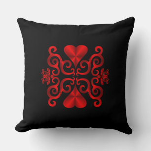 Coussin Rainbow Heart et Lily