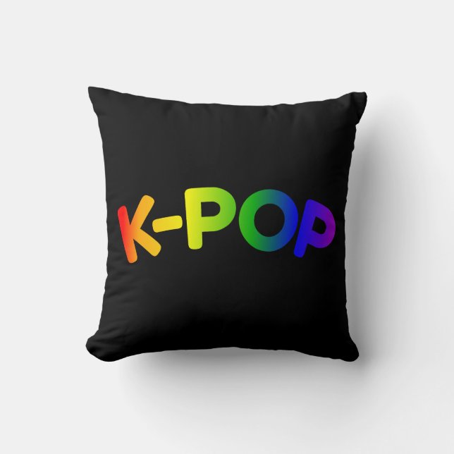 Coussin Rainbow K-Pop (Recto)