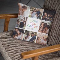 Rainbow 'LOVE YOU DADDY' Photo Collage Keepsaké
