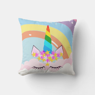 Coussin Rainbow Unicorn in the Sky Toddler