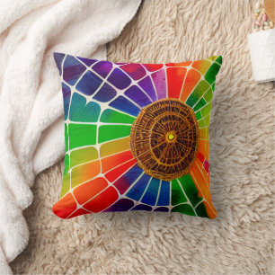 Coussin Rainbow Web