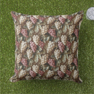 Coussin Raisin Citron au Crochet