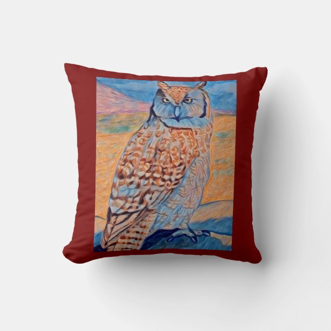 Coussin Ralph The Owl 🦉 (Recto)