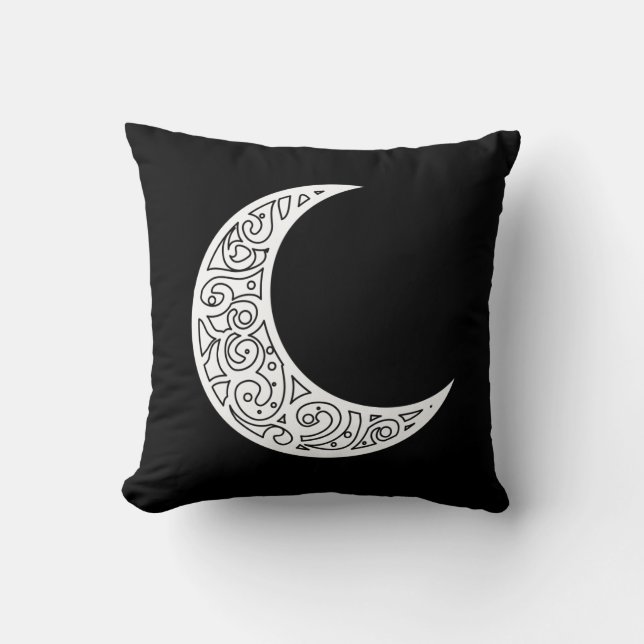 Coussin Ramadan Kareem Fleece Blanche (Recto)