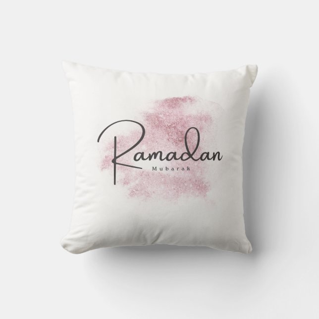 Coussin Ramadan Mubarak karem (Recto)